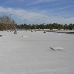 ALDOCOAT 395 silicone elastomeric coating for roofing