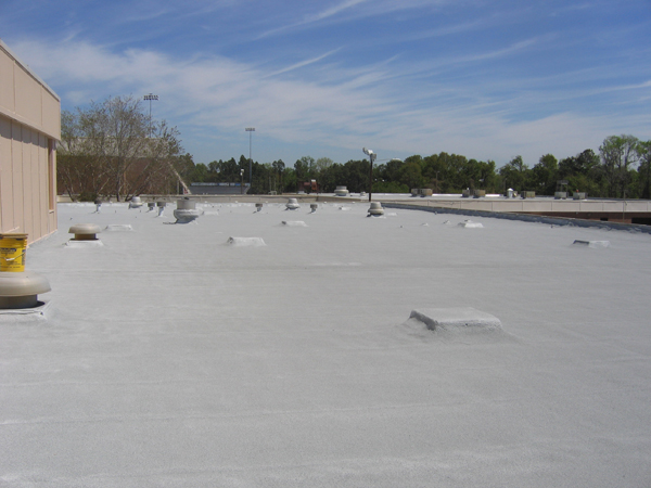 ALDOCOAT 395 silicone elastomeric coating for roofing