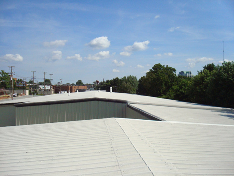 4-warehouse-nc Metal Roof Restoration of Warehouse (North Carolina)