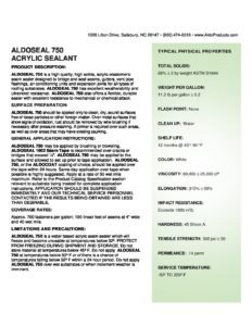 ALDOSEAL-750-Acrylic-Sealant-TDS-1-pdf-232x300 ALDOSEAL 750 Acrylic Sealant TDS
