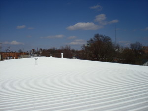 ALDOCOAT Metal Roof Coating System for aging and leaking metal roofs