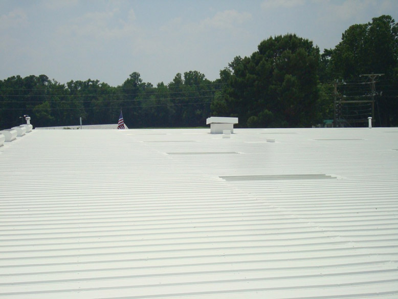 nc-manufacure-facility-2 Metal Roof Restoration North Carolina Manufacturing Facility