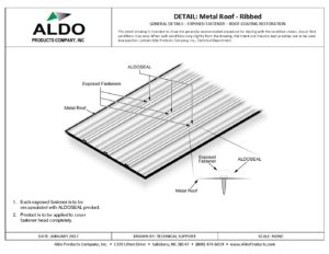 Metal-Ribbed-Exposed-Fastener-Detail-pdf-300x232 Metal Ribbed Exposed Fastener Detail