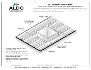 Metal-Ribbed-Skylight-Raised-Detail-pdf-300x232 Metal Ribbed Skylight Raised Detail