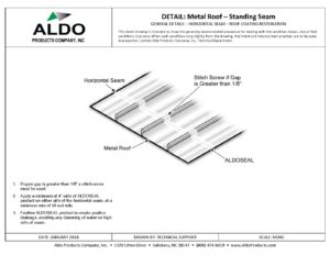 Metal-Standing-Seam-Horizontal-Seam-Detail-pdf-300x232 Metal Standing Seam Horizontal Seam Detail