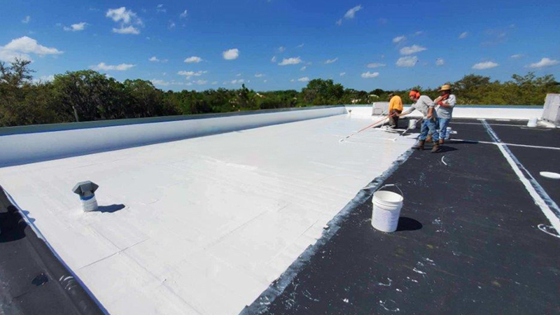 How to Apply Acrylic Roof Coating